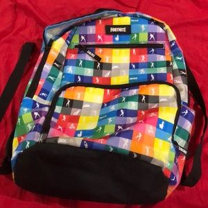 Fortnite colorful backpack